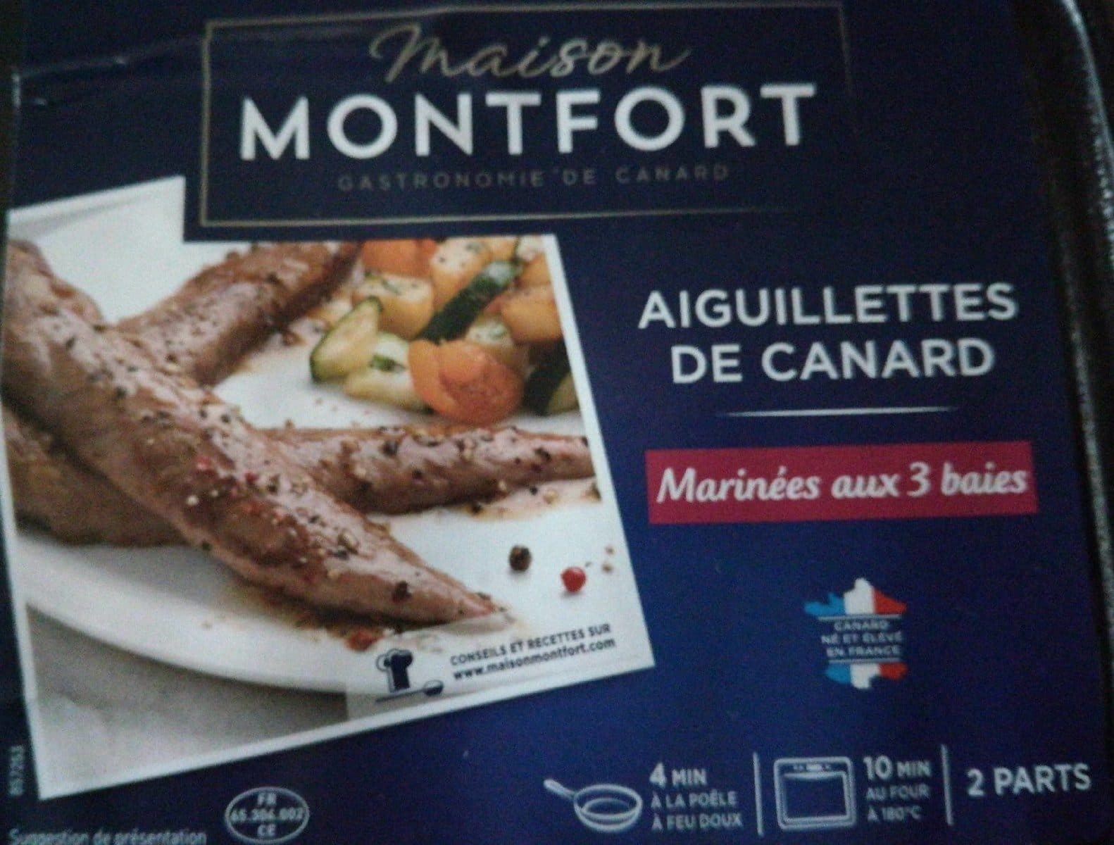 Maison Montfort Aiguillettes de canard Marinées aux 3 baies packshot