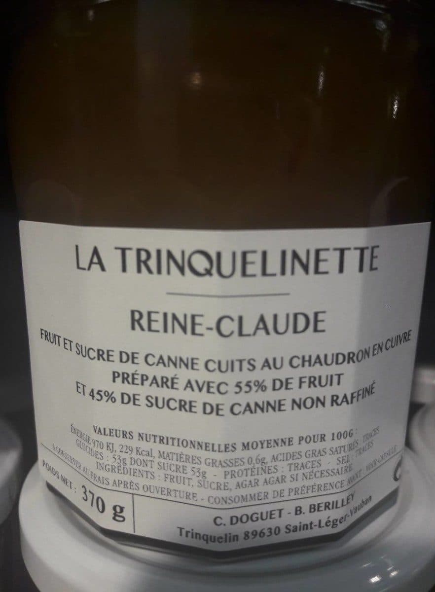 Open Food Facts Confiture reine-claude packshot