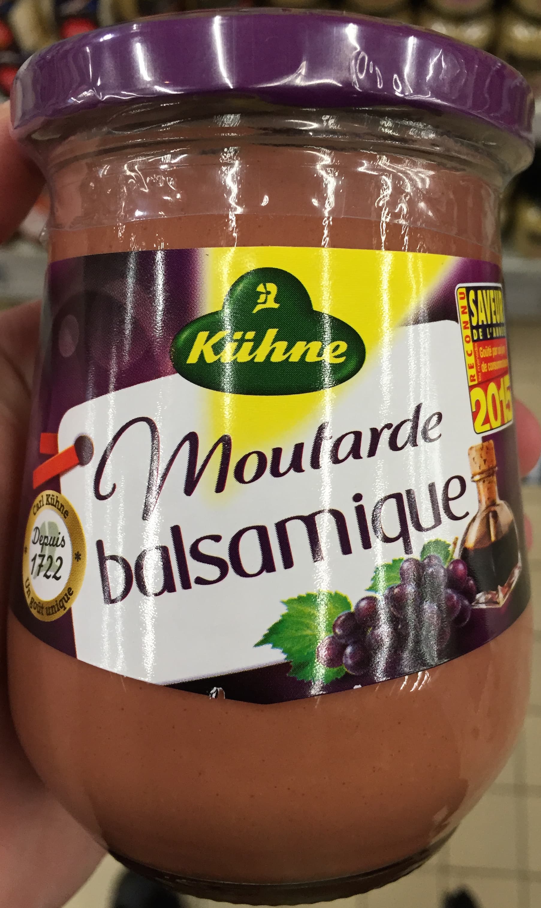 Kühne Moutarde balsamique packshot