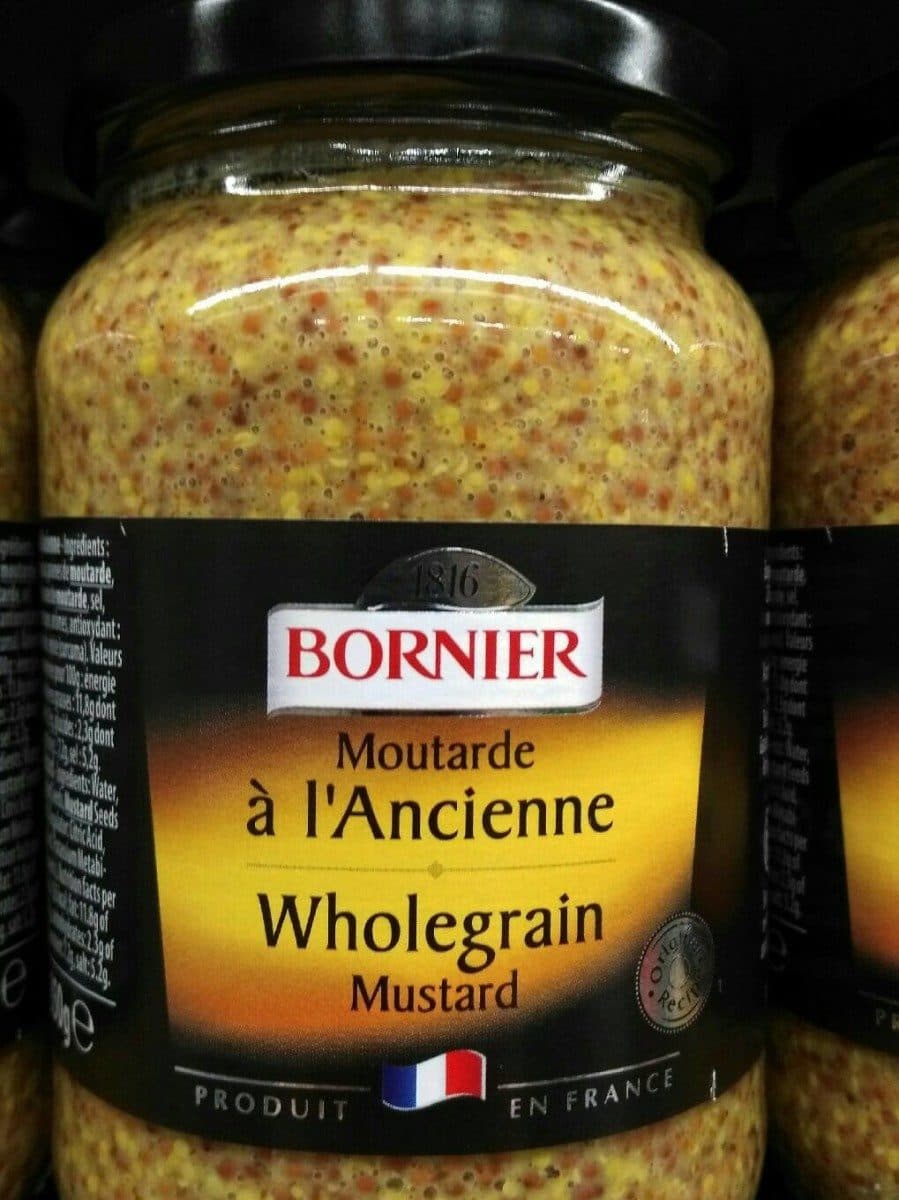 Open Food Facts Moutarde à l'ancienne packshot