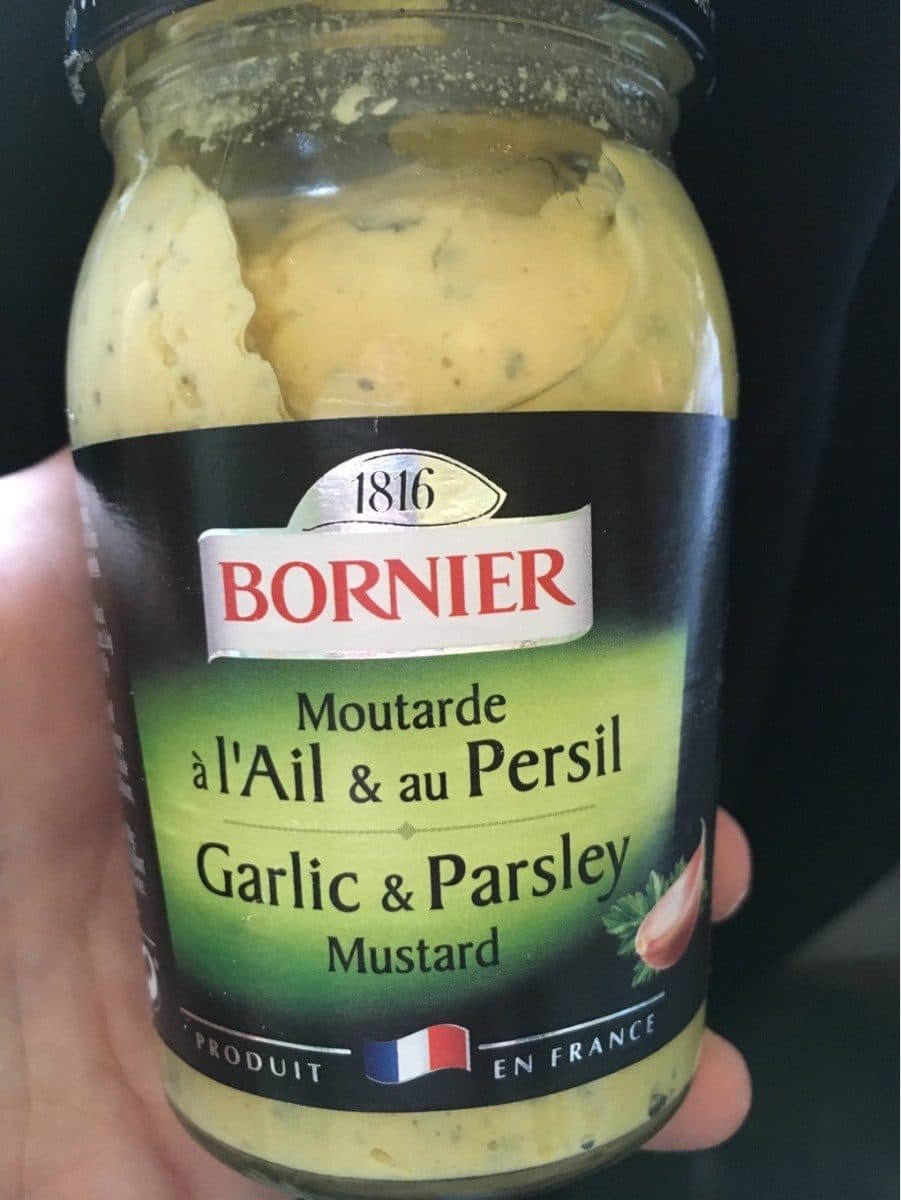 Open Food Facts Moutarde ail et persil packshot