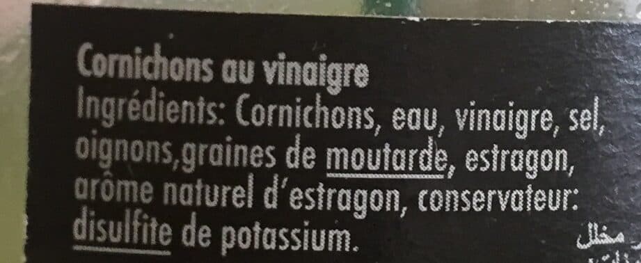 Open Food Facts Cornichons extra-fins packshot