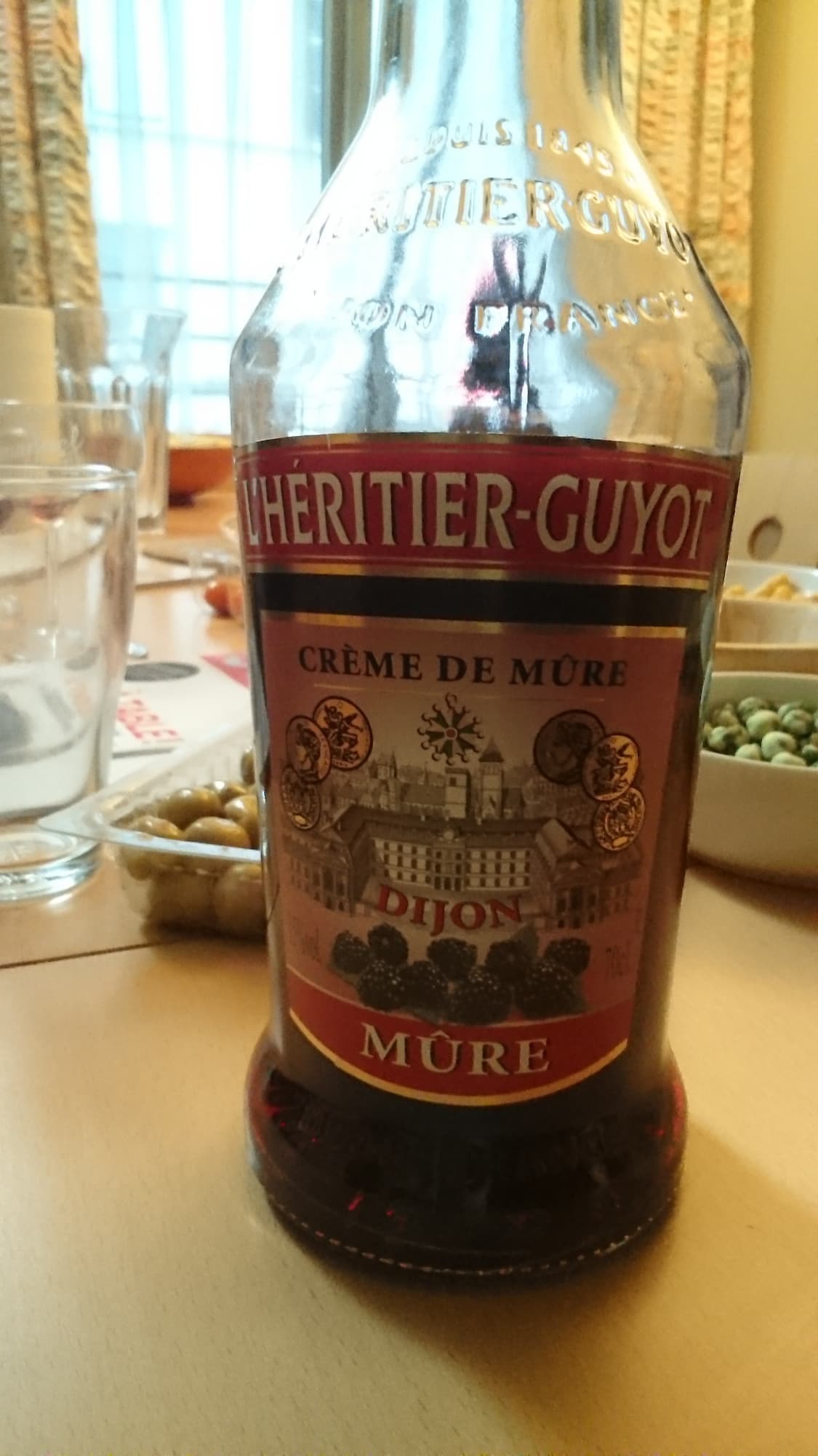 L'héritier Guyot Crème de mure packshot
