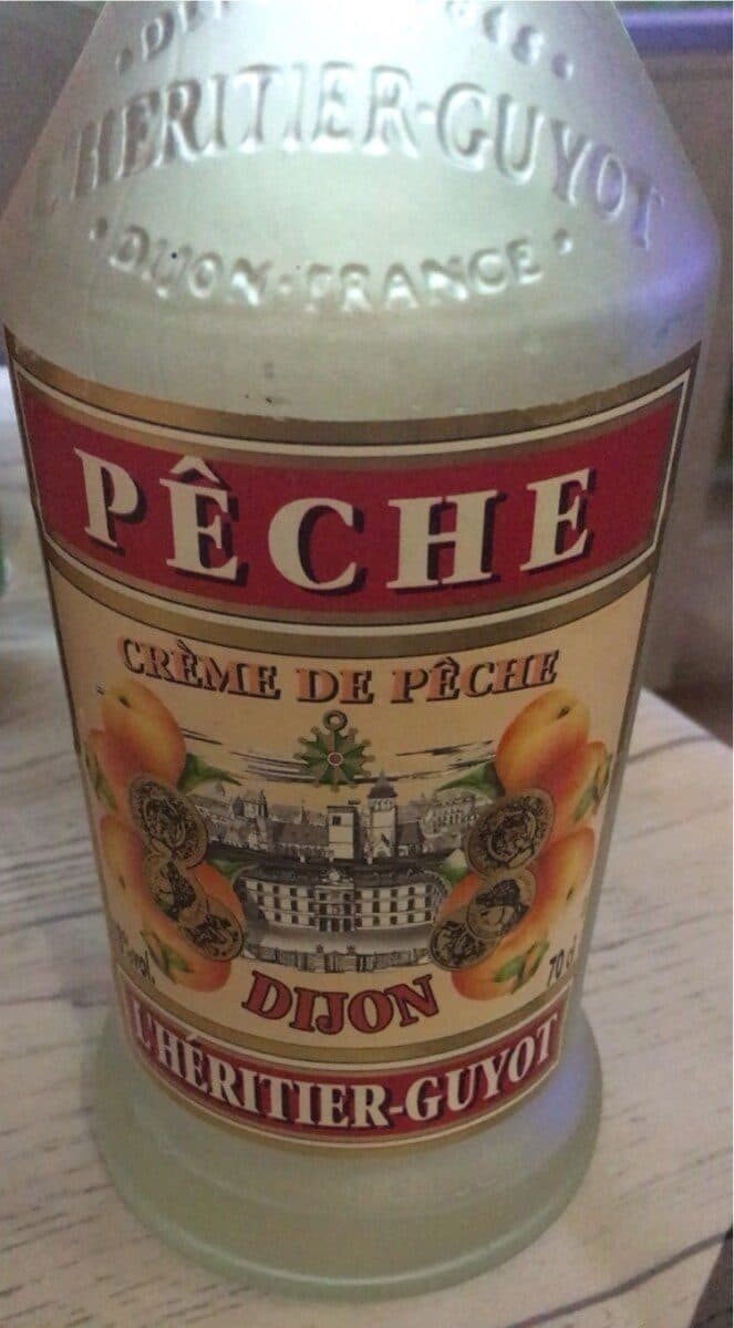 L’HERITIER-GUYON Crème de Pêche packshot