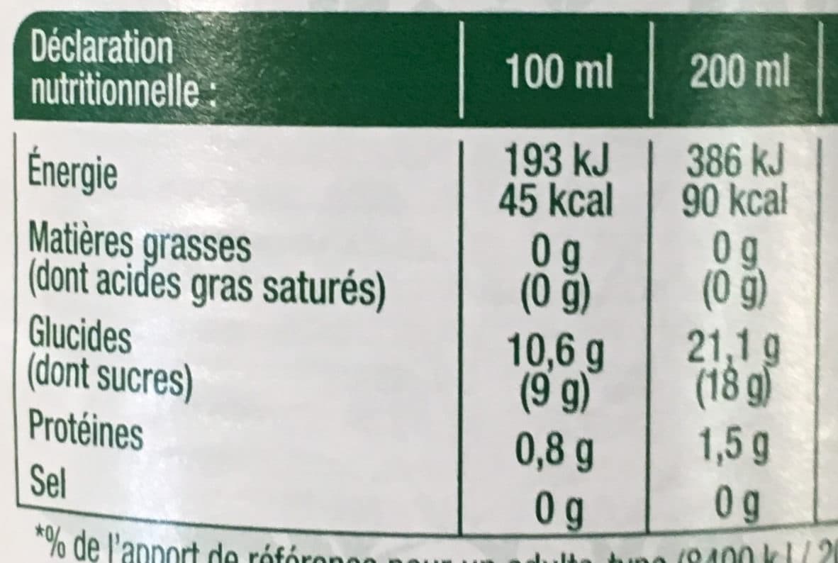 Pampryl Jus d'orange packshot