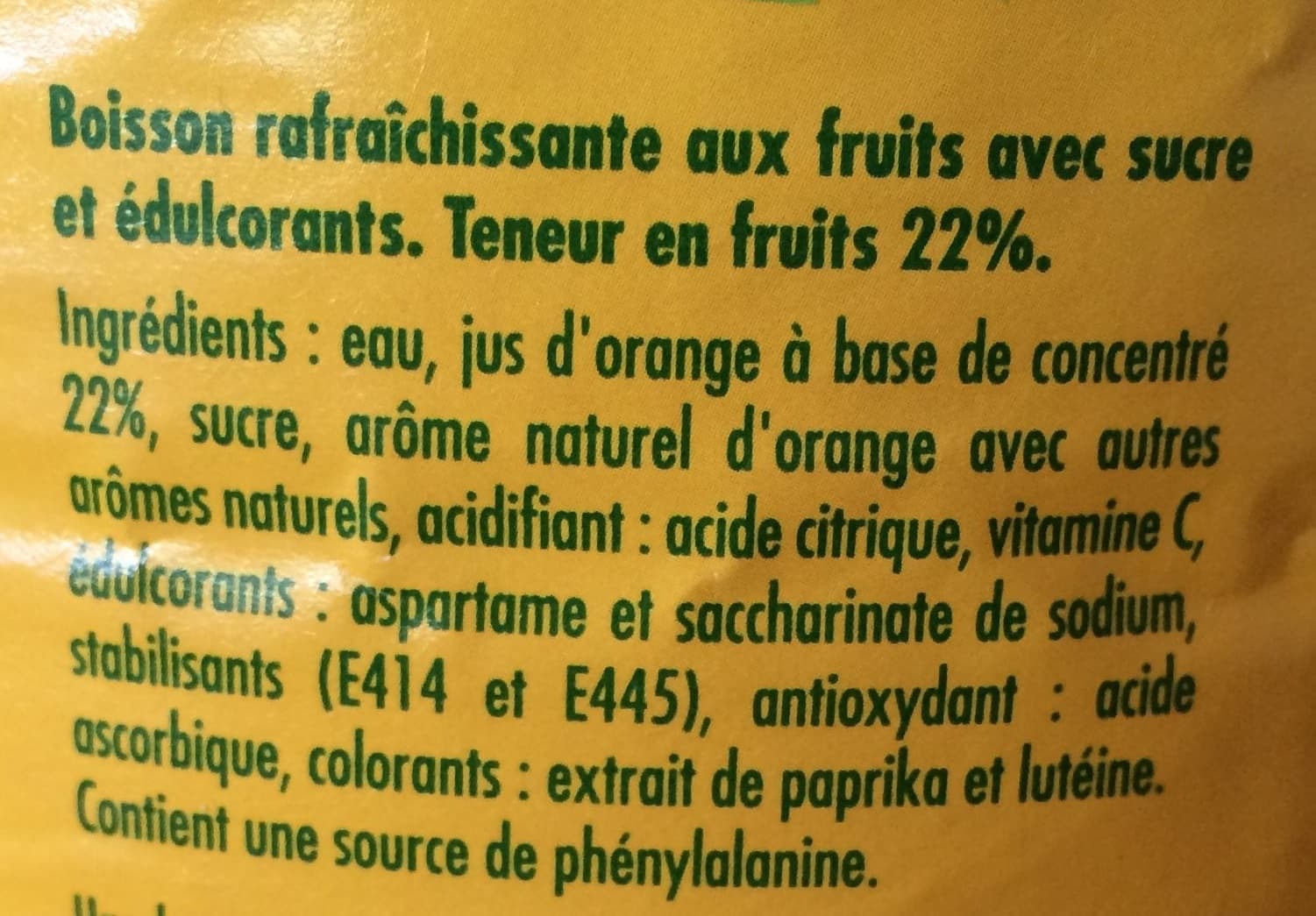 Banga! Orange packshot