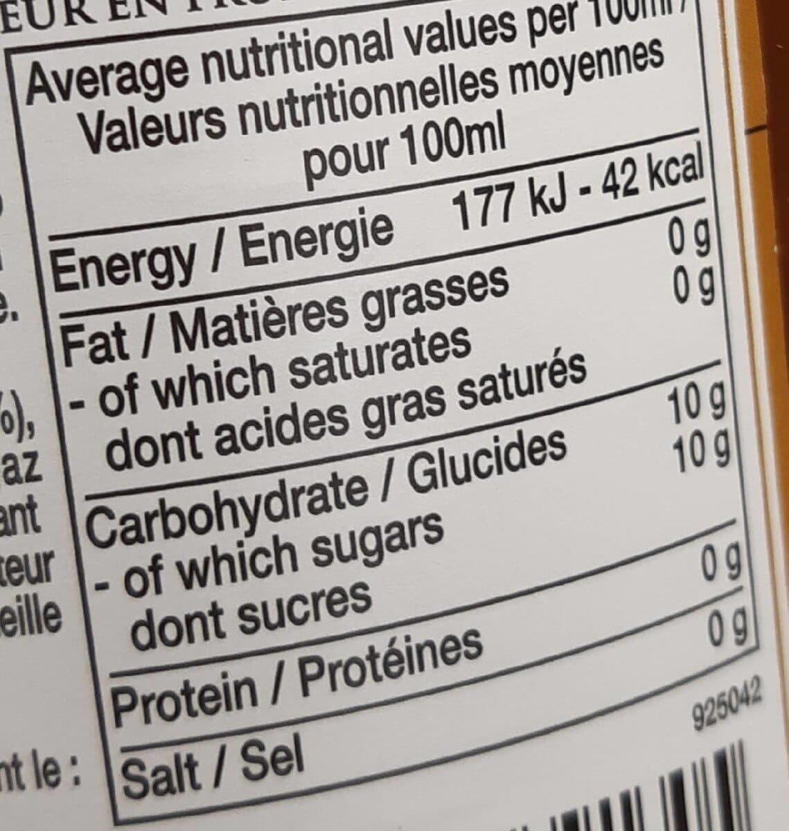 Bek Normande Grape Peach Juice packshot