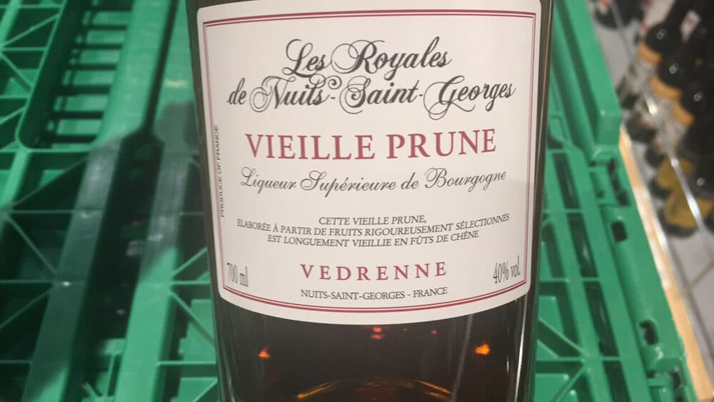 Open Food Facts Vieille Prune Vedrenne Les Royales de Nuits-Saint-Georges packshot