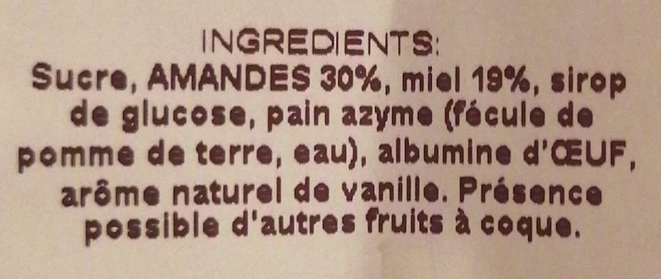 Open Food Facts Nougat de Montelimar packshot