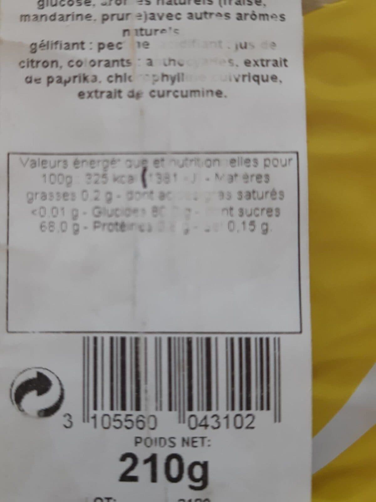 Open Food Facts Pate de fruit packshot