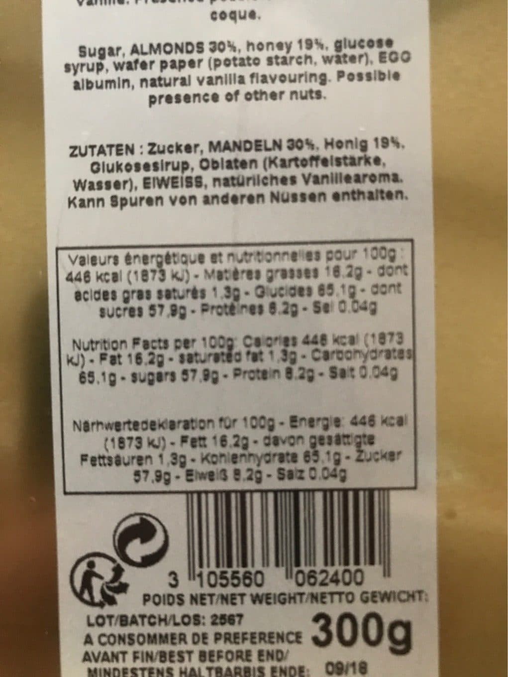 Chabert Guillot Nougat packshot