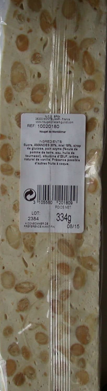 Chabert & Guillot Nougat de Montélimar packshot