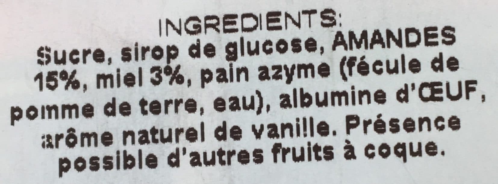 Chabert & Gillot Nougat Tendre aux Amandes packshot