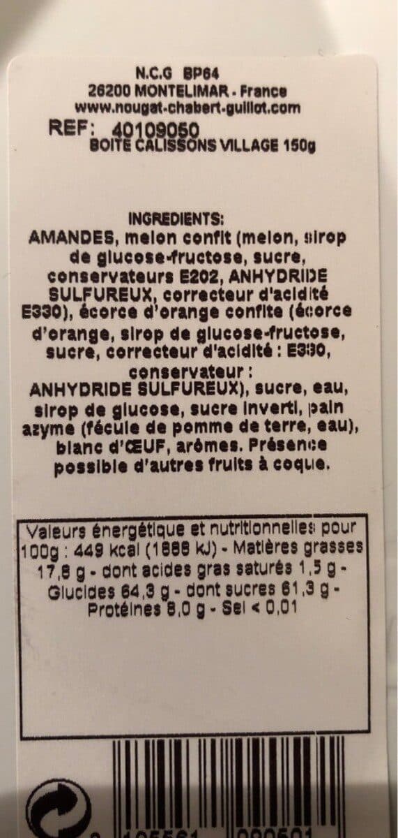 Chabert & Guillot Calissons de Provence packshot