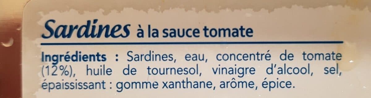 Saupiquet Sardines à la tomate packshot