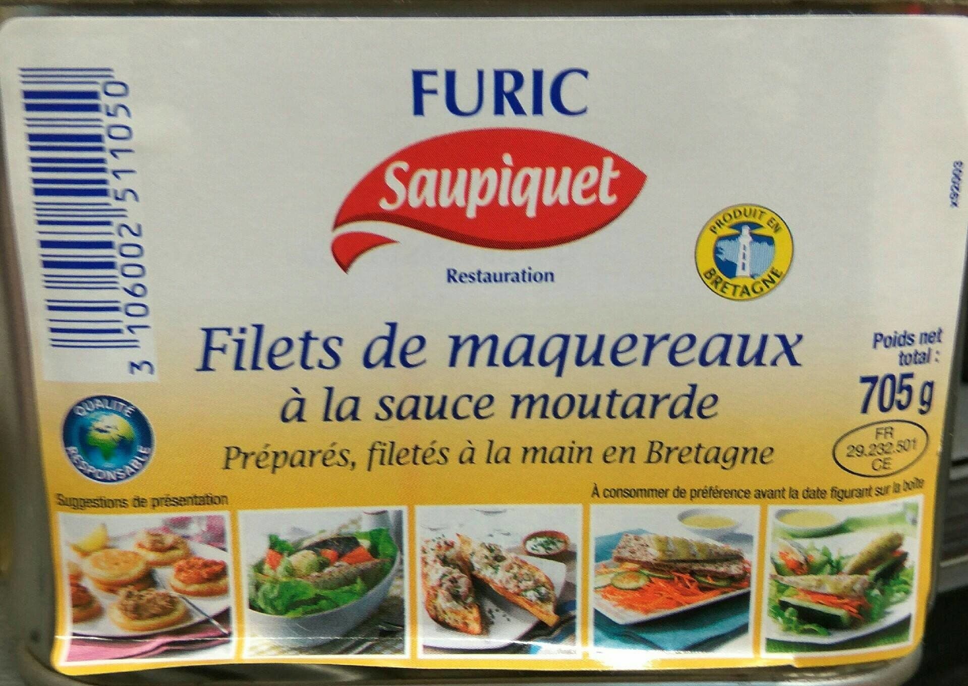 Furic Filets de Maquereaux à la sauce Moutarde packshot
