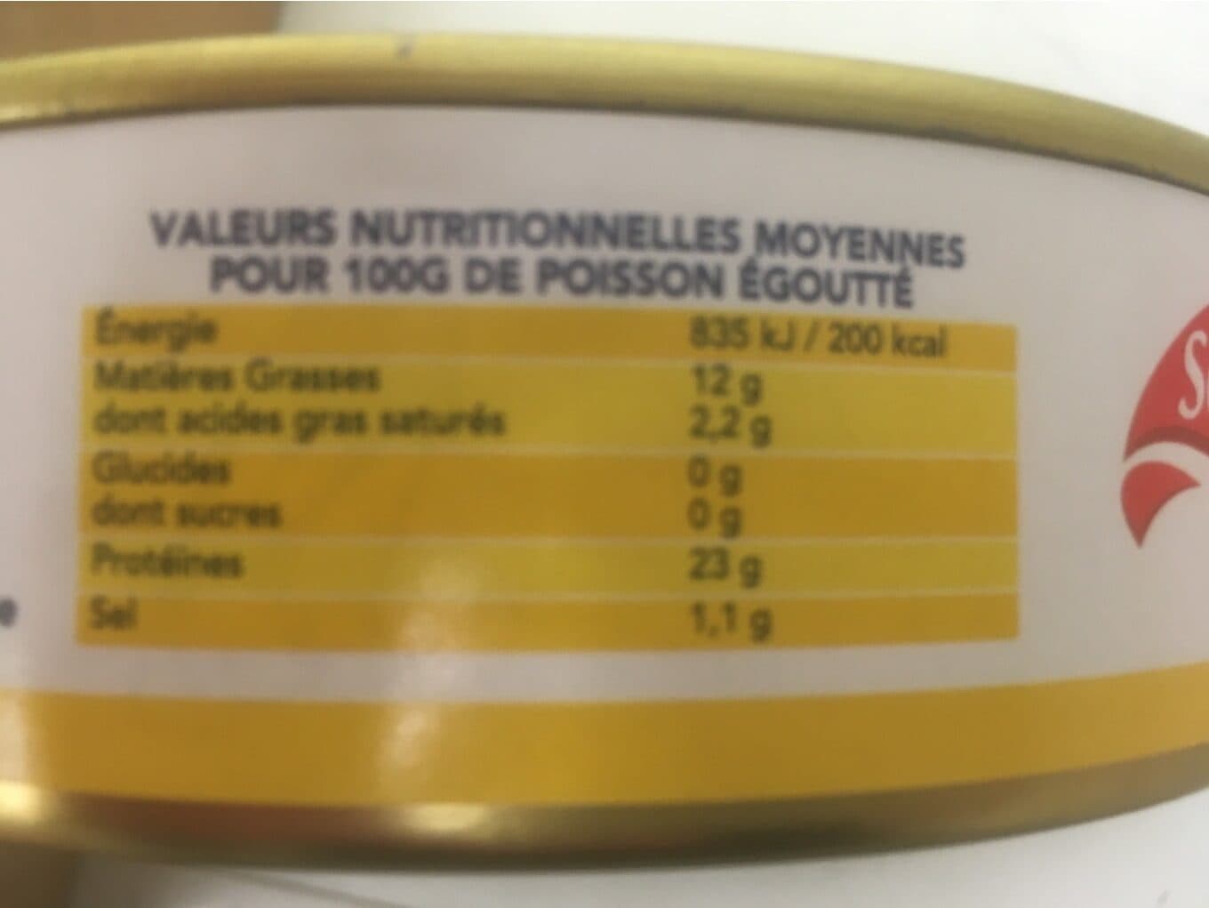 Saupiquet Petites Sardines De La Méditerranée packshot