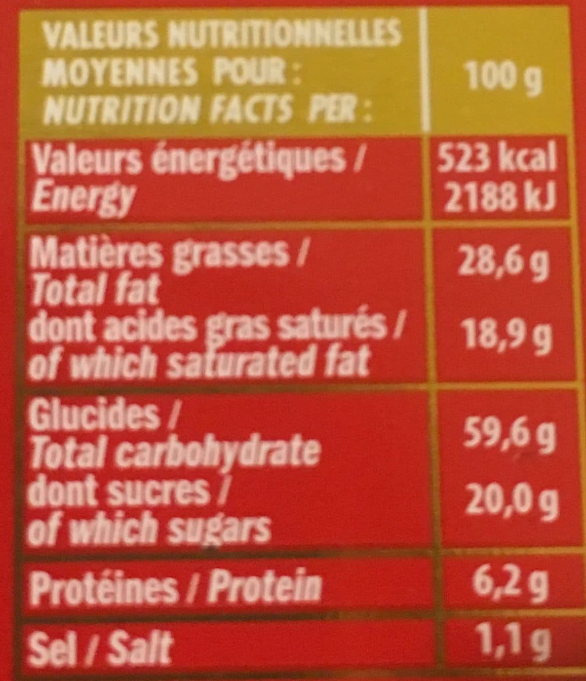 Traou mad de pont aven Sablé de Bretagne packshot