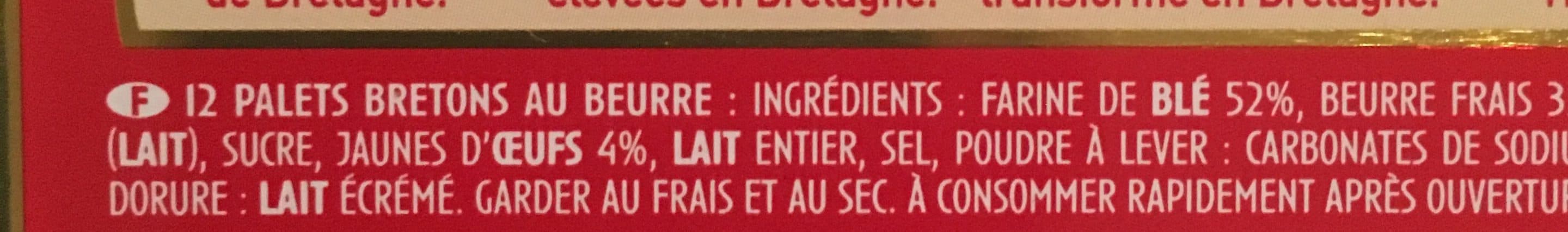 TRAOU MAD DE PONT-AVEN 12 palets bretons au beurre packshot