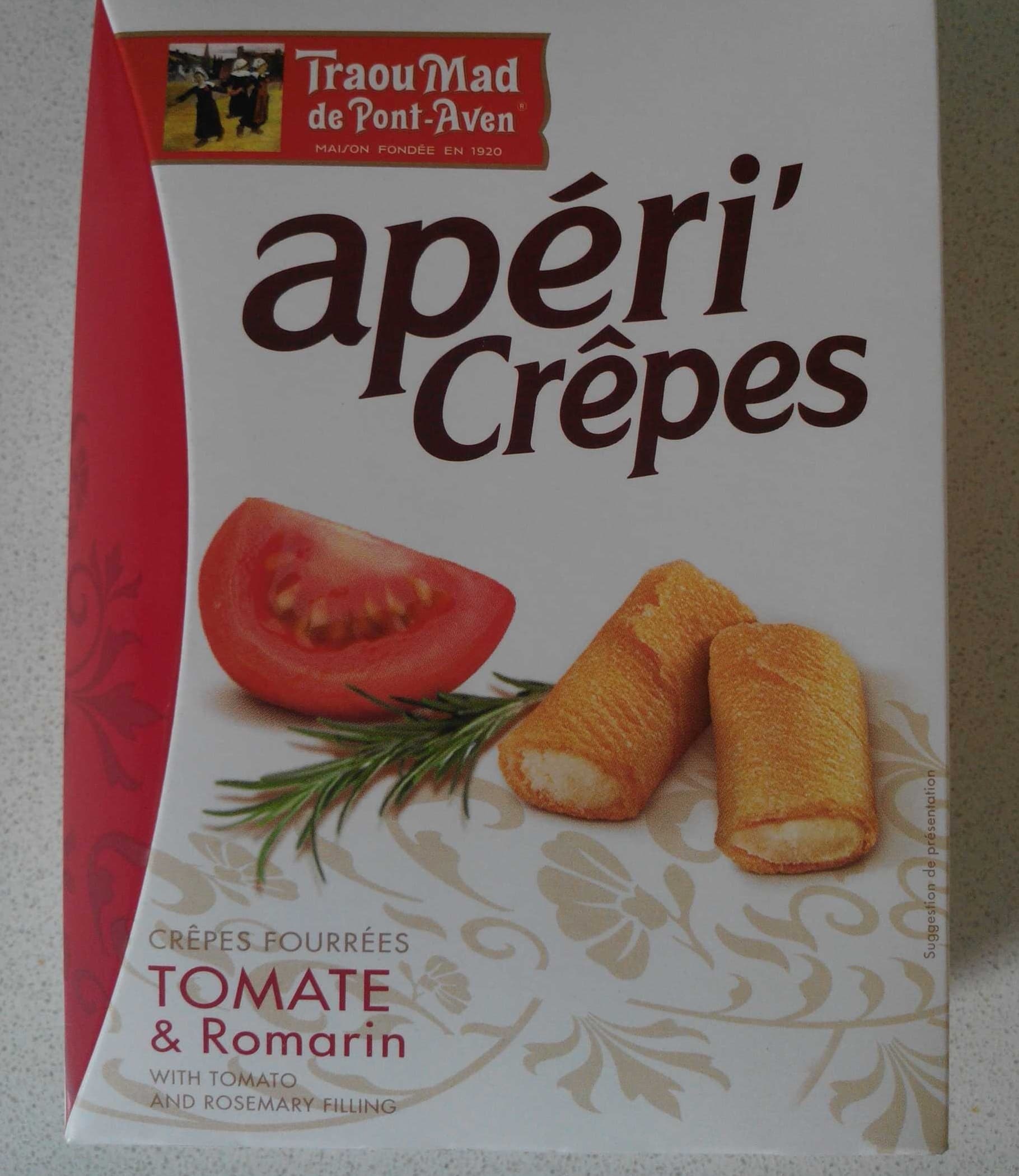 Traou Mad Apéri' Crêpes tomate & romarin packshot