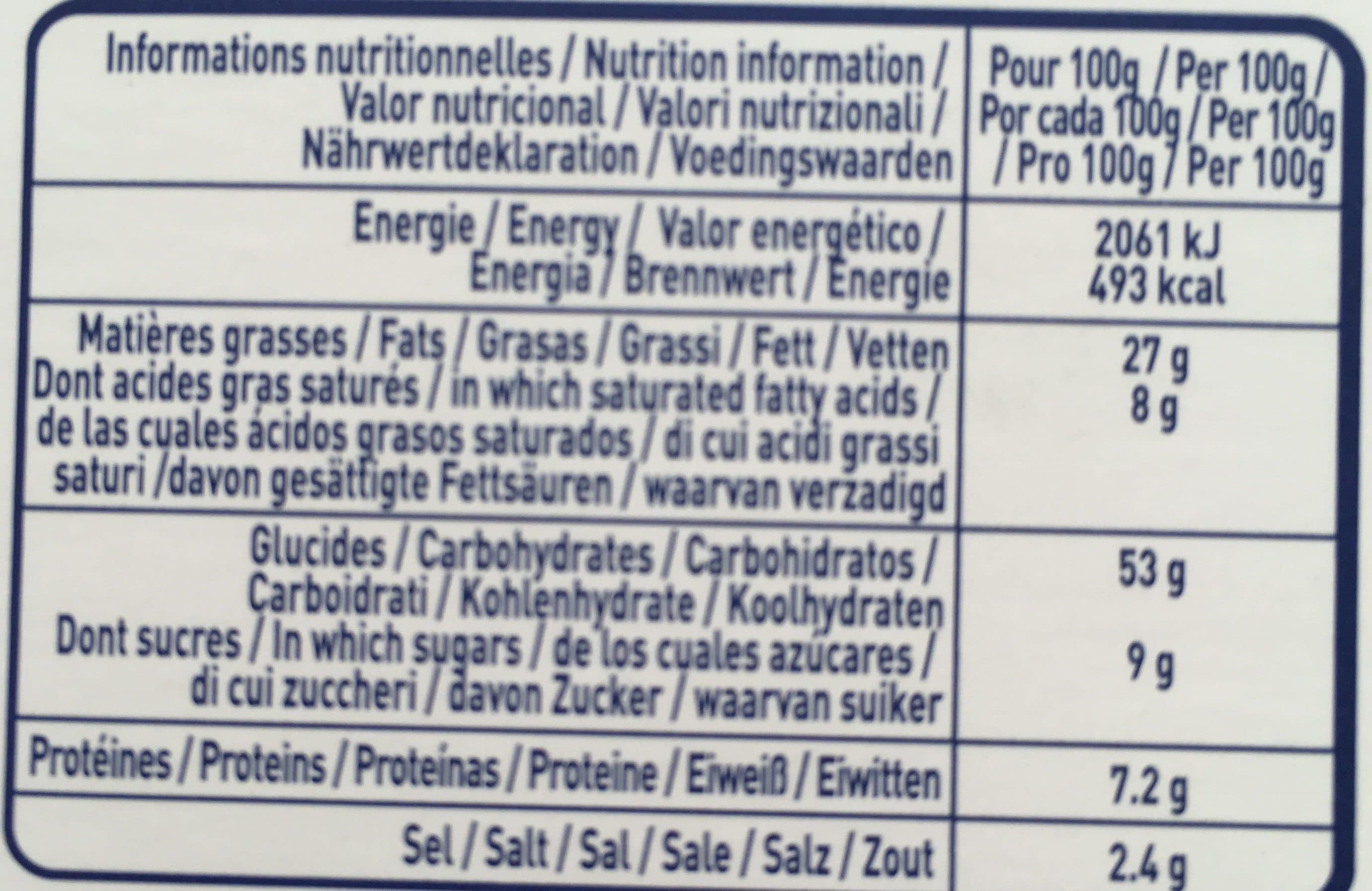 Gavottes Mini galettes poivron piment de cayenne packshot