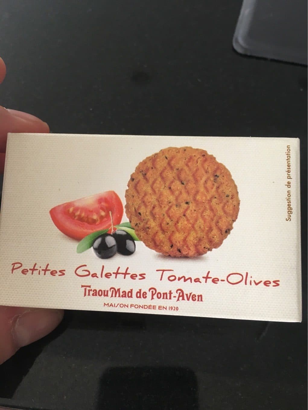 TraouMad de Pont-Aven Petites galettes tomate-olives packshot