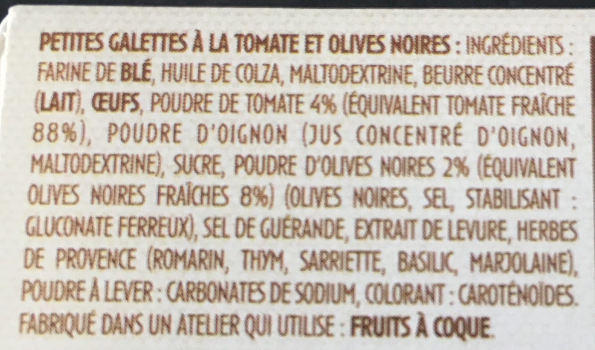 TraouMad de Pont-Aven Petites galettes tomate-olives packshot