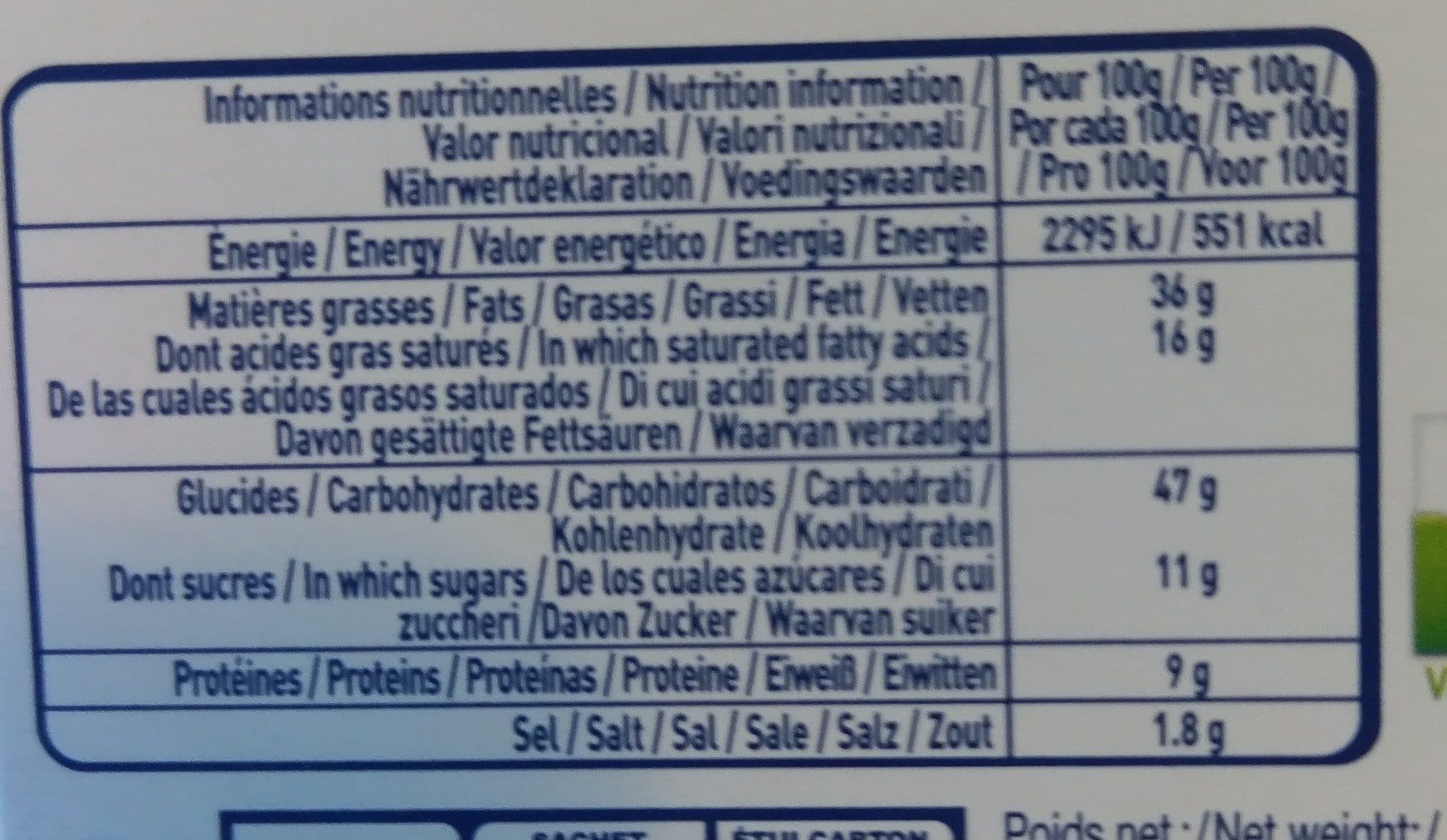 Gavottes Crêpes fourrées Pesto au Basilic packshot