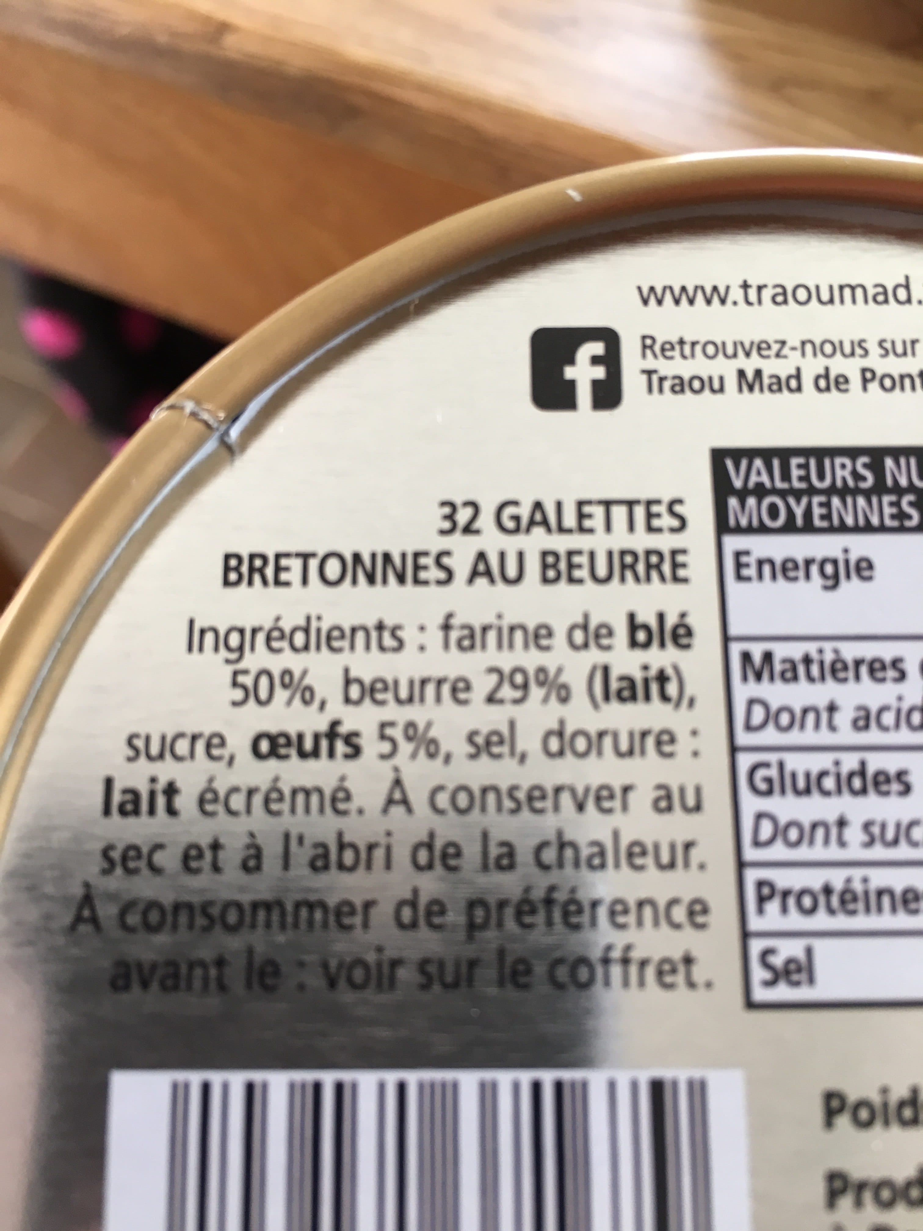 Traou Mad Galettes de Pont-Aven packshot