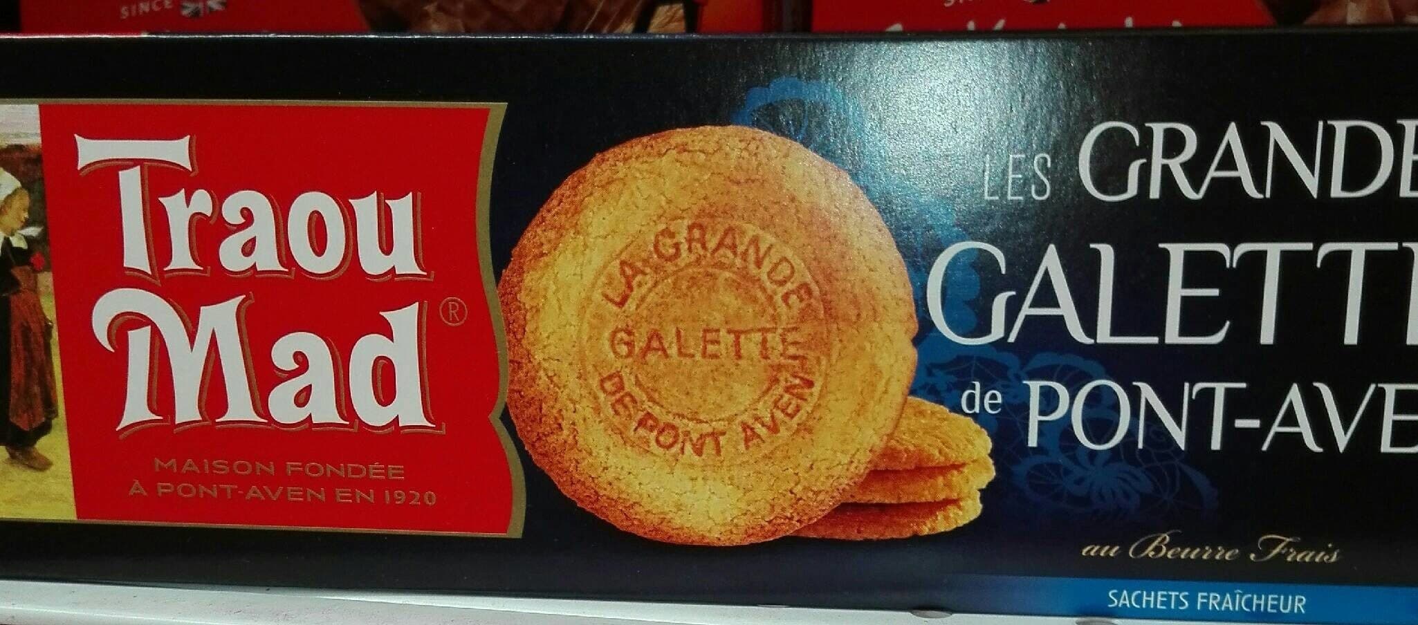 Traou Mad Les grandes galettes de pont aven packshot