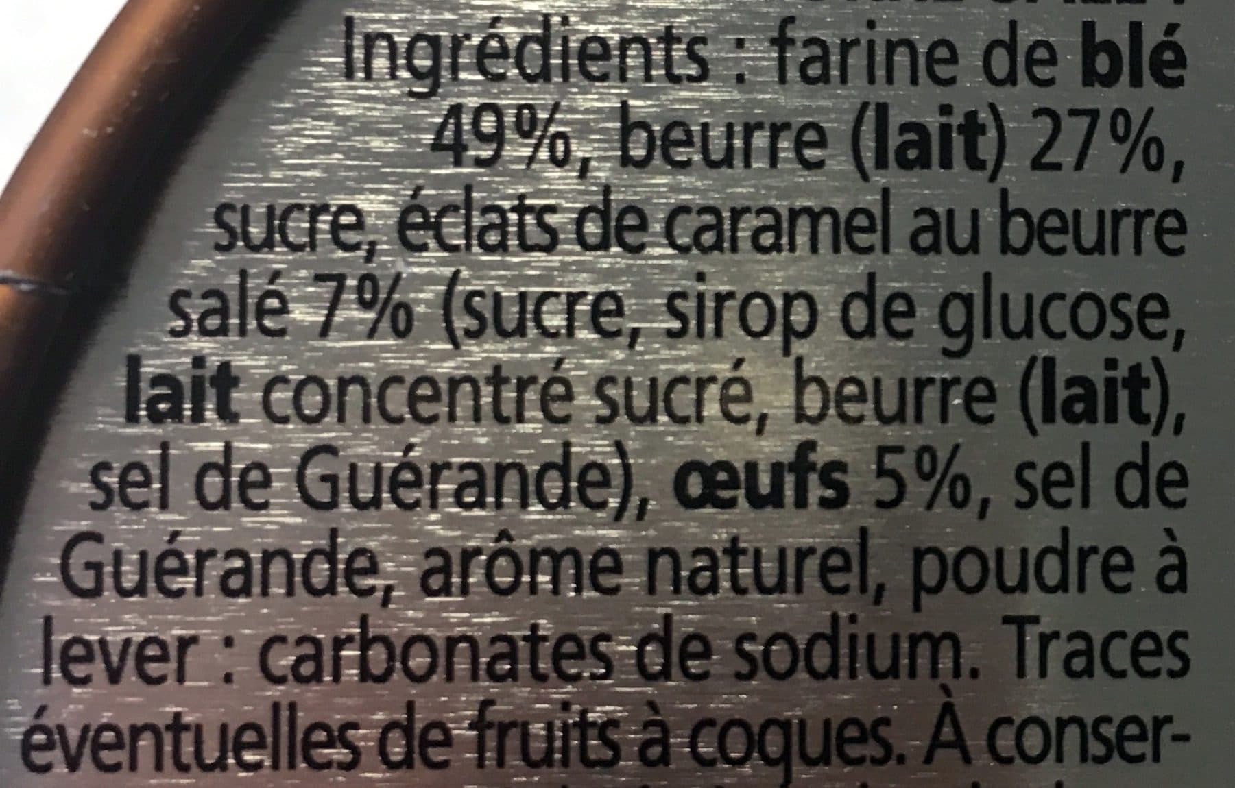 Traou Mad Galettes de Pont-Aven avec Éclats de Caramel au Beurre Salé packshot
