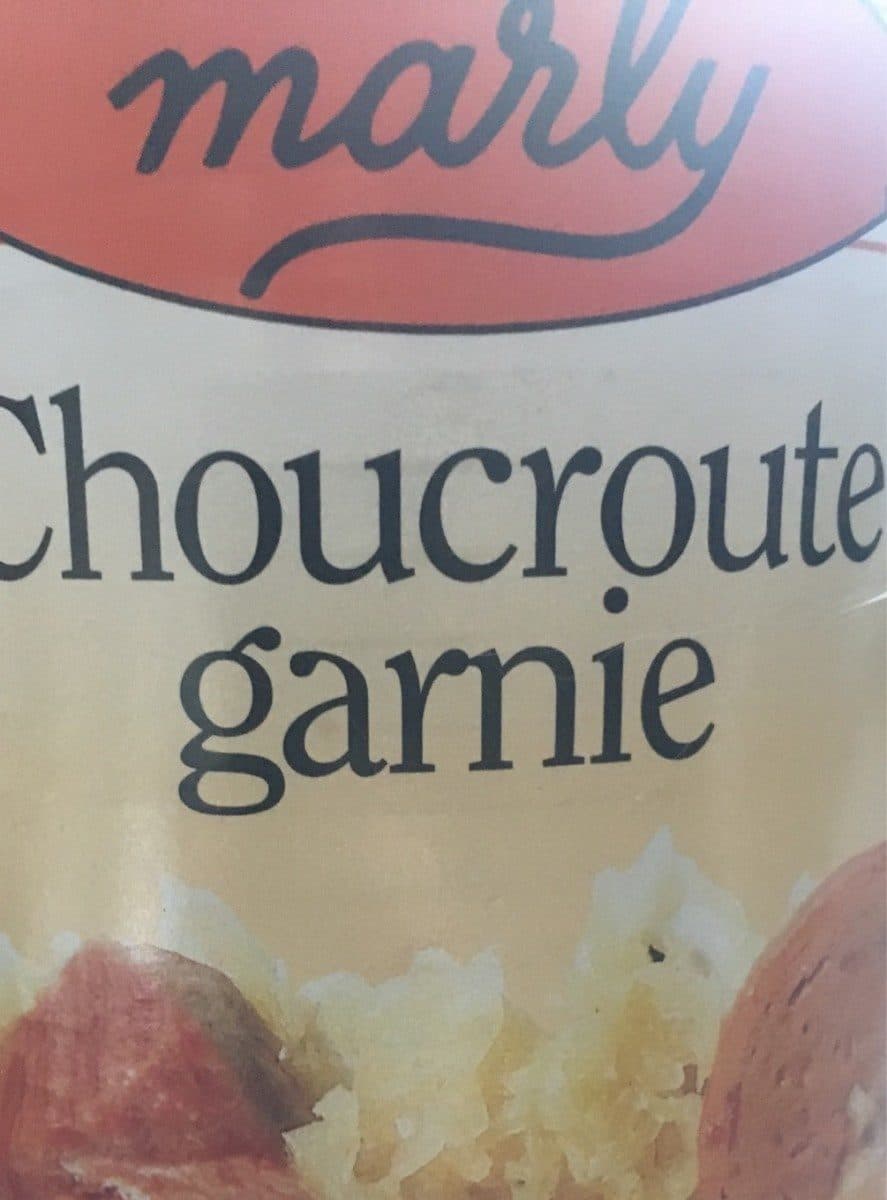 Open Food Facts Choucroute garnie packshot