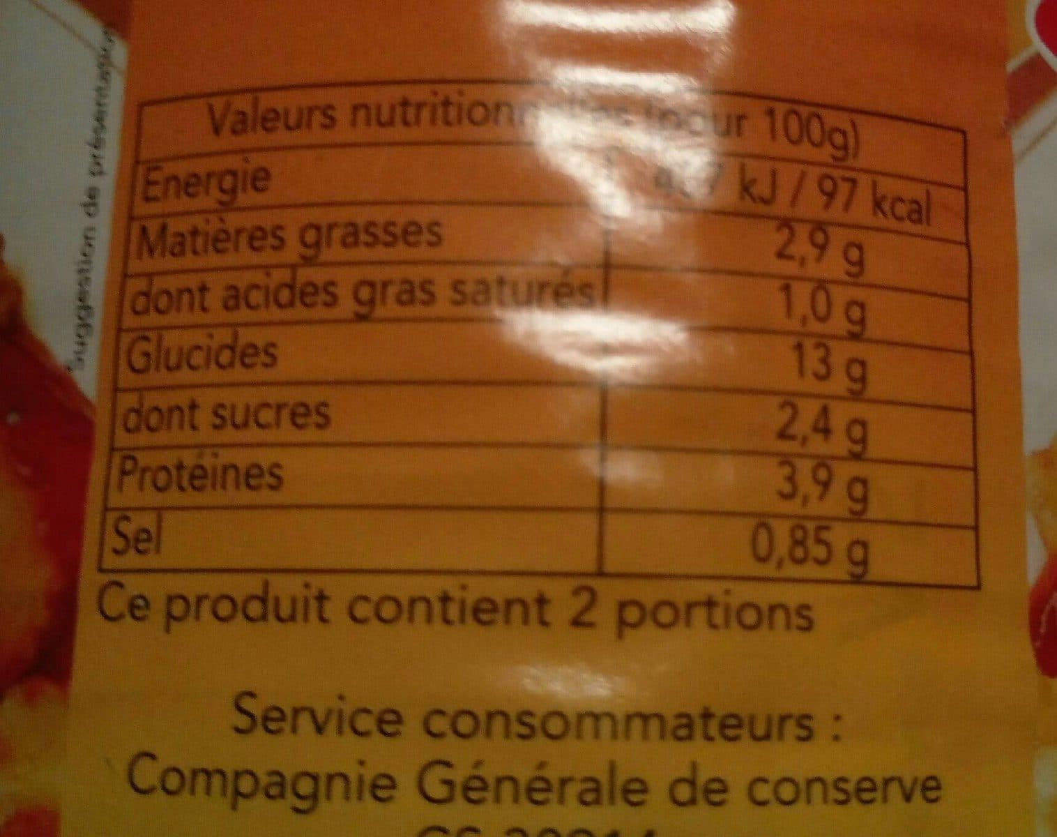 Open Food Facts Ravioli packshot