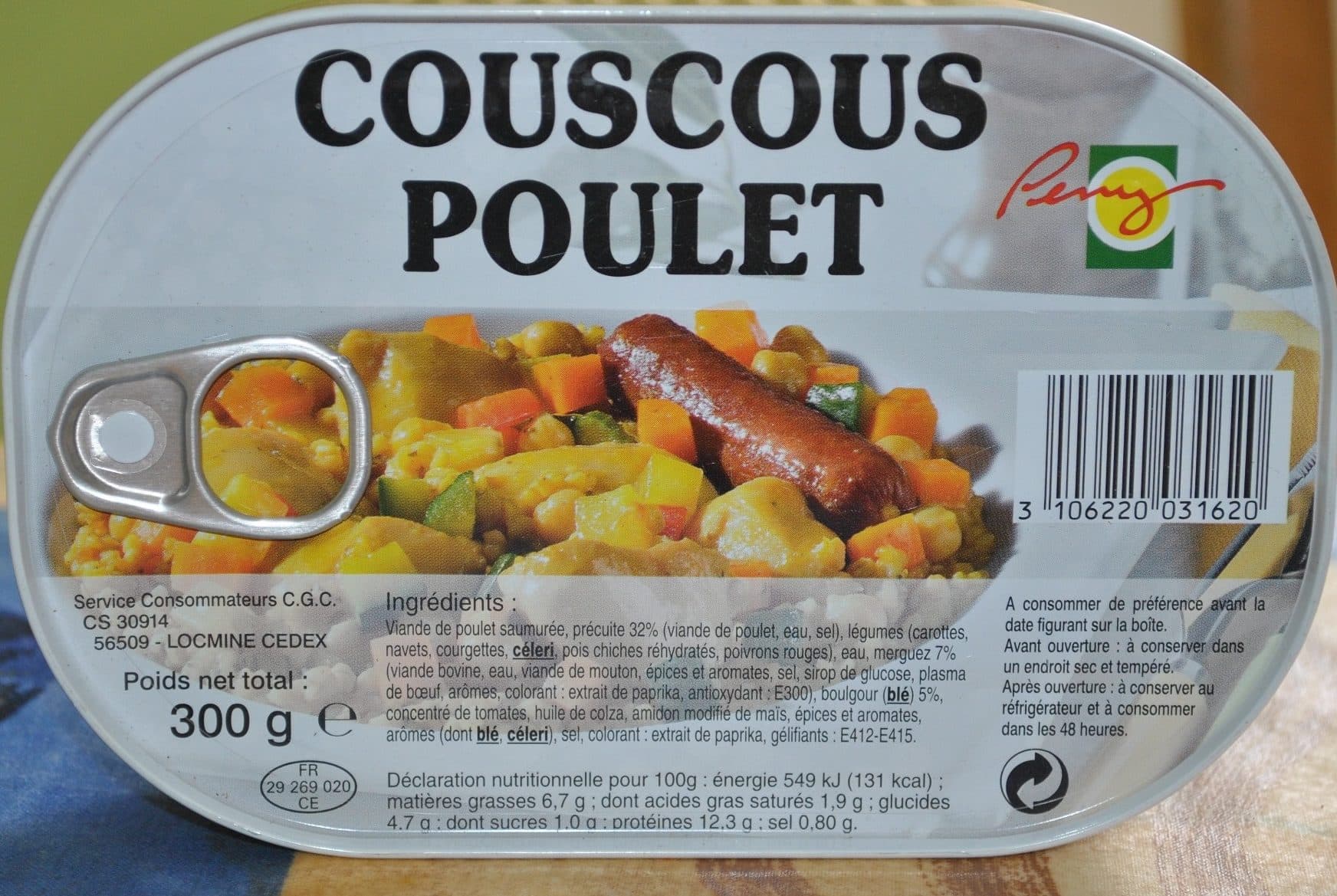 Peny Couscous Poulet packshot