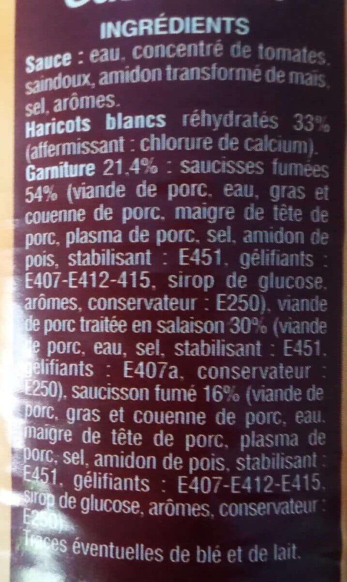 C.G.C Cassoulet Sans Marque 425 ML (420 G) packshot