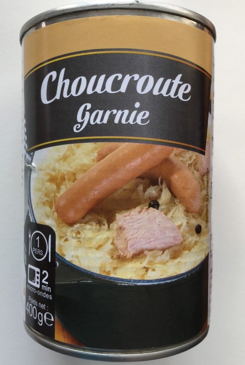 Open Food Facts Choucroute garnie packshot