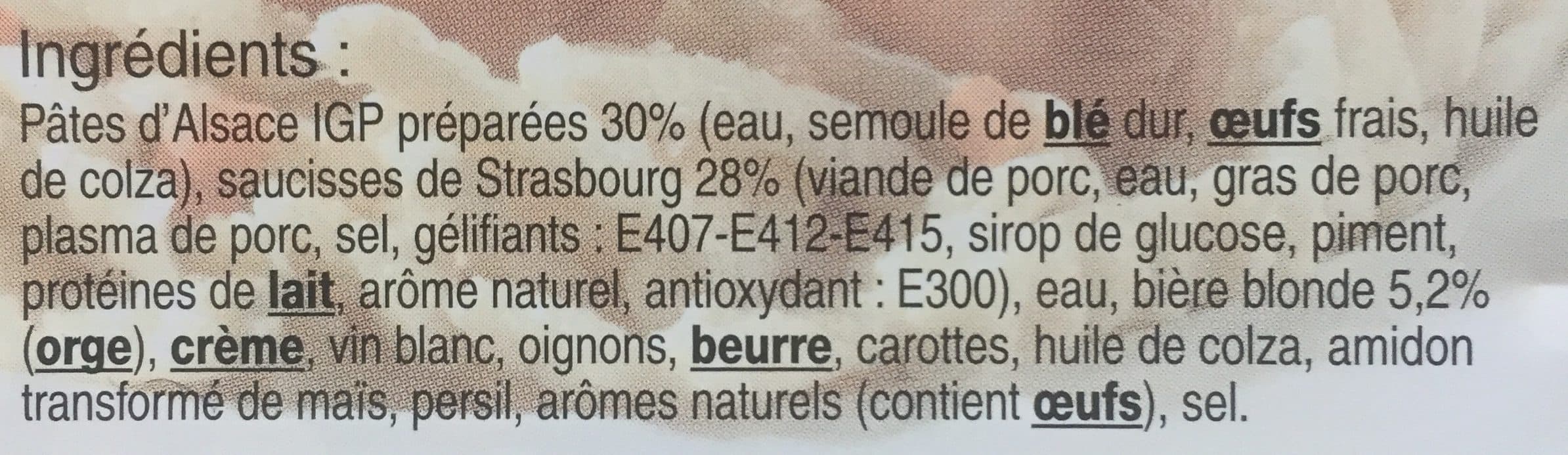 Penny Saucisses de Strasbourg et Pâtes packshot