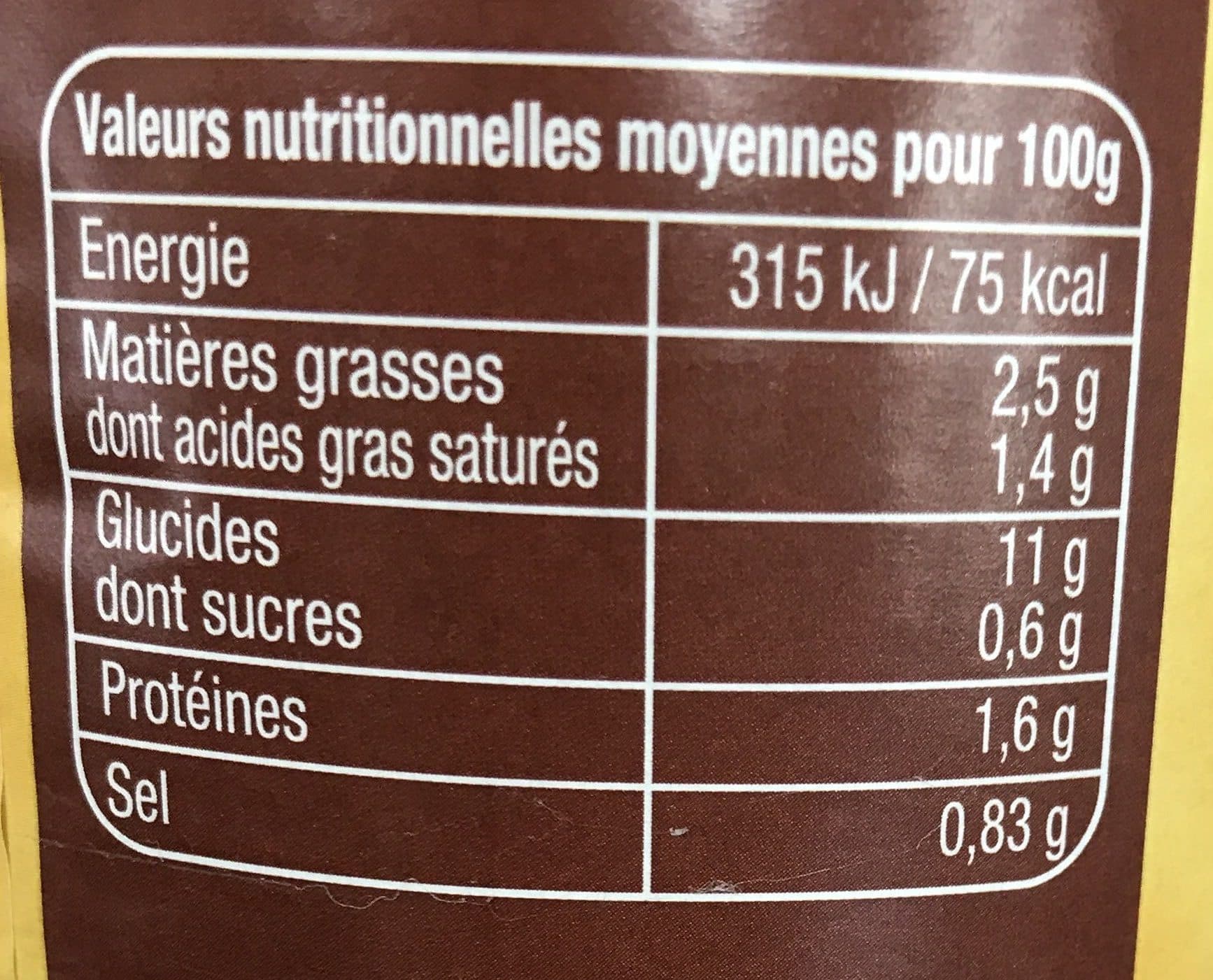 Compagnie Générale de Conserve Gratin dauphinois packshot