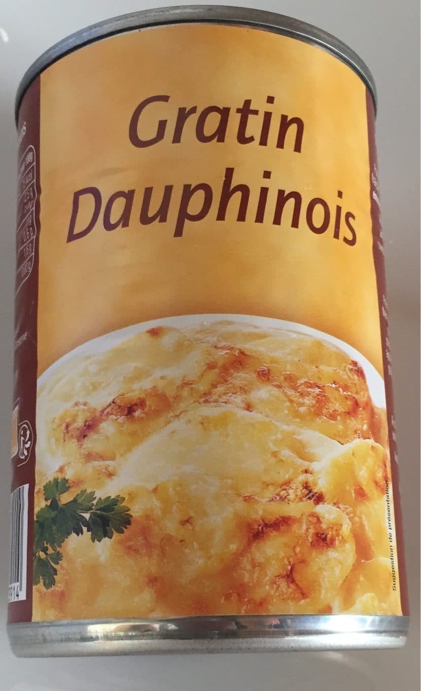 Sans marque Gratin Dauphinois packshot