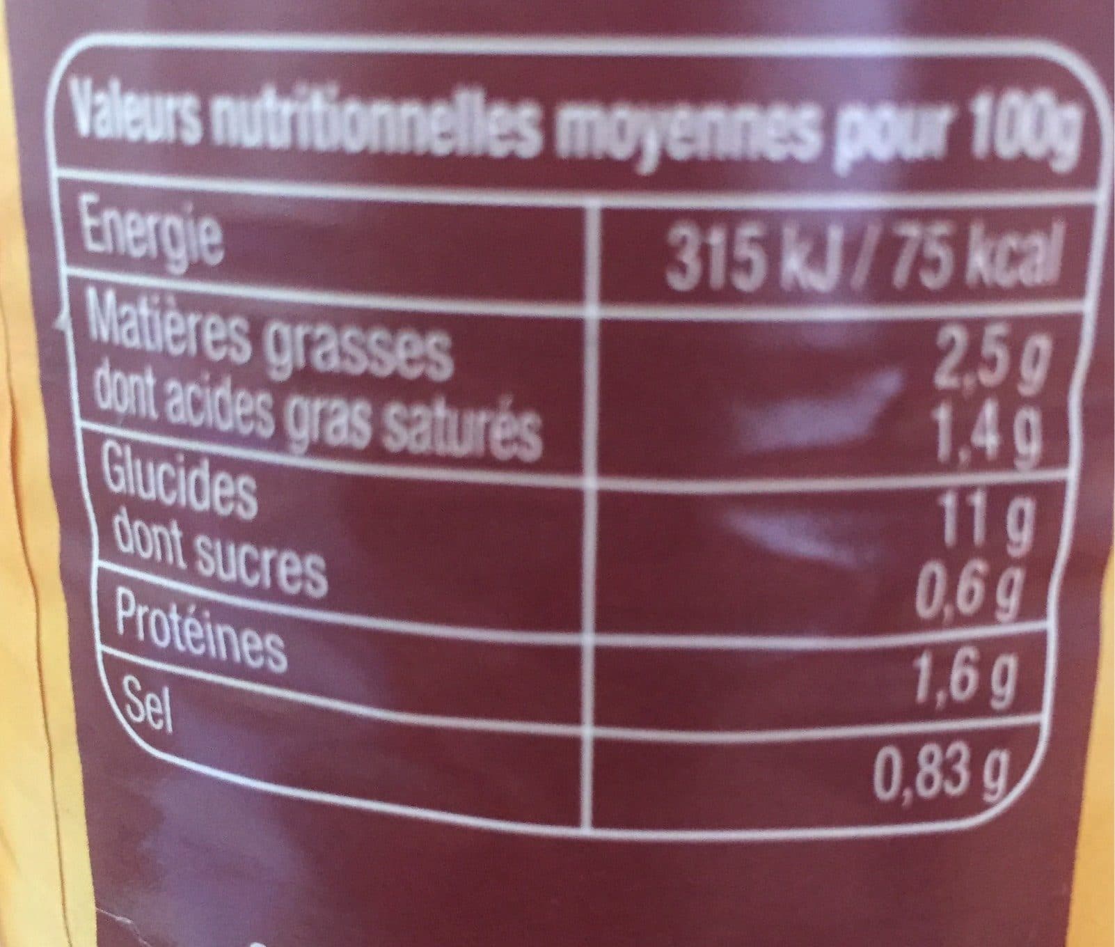 Sans marque Gratin Dauphinois packshot