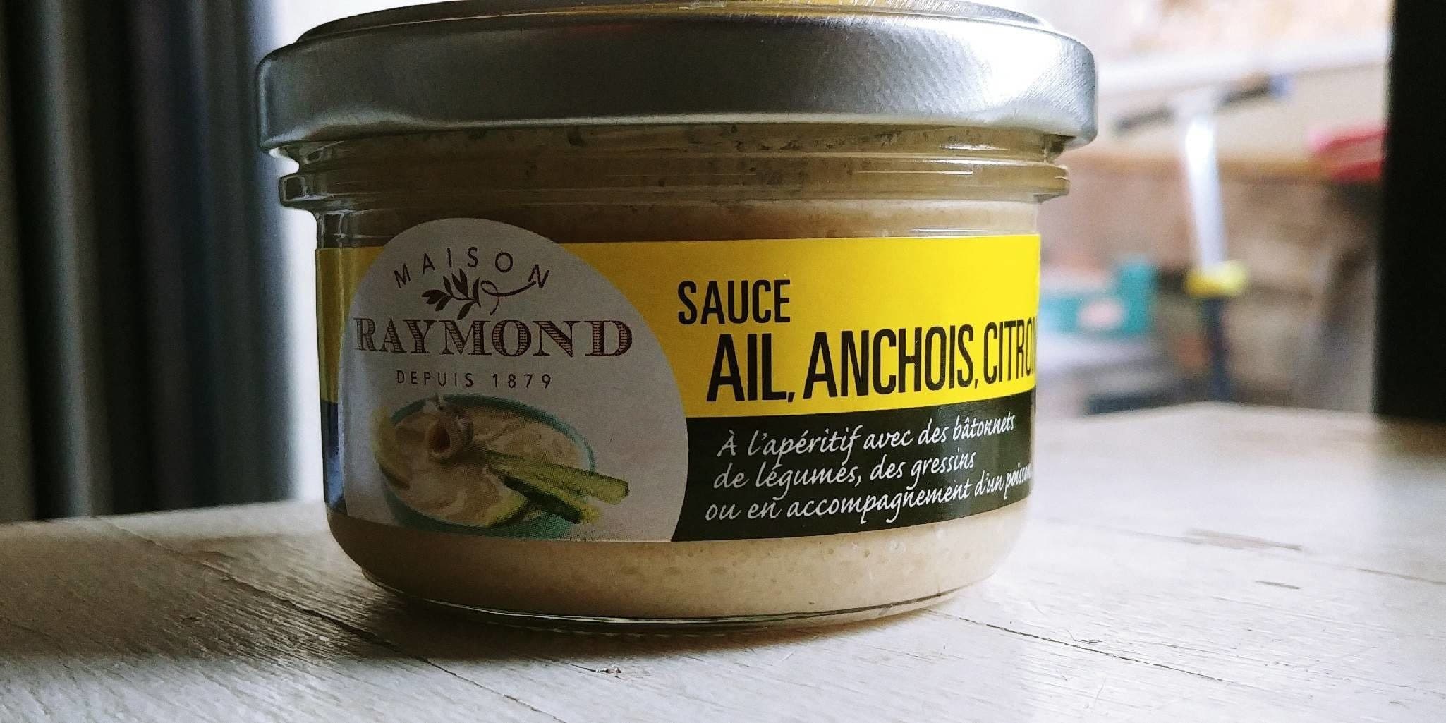 Maison Raymond Sauce Ail Anchois Citron packshot