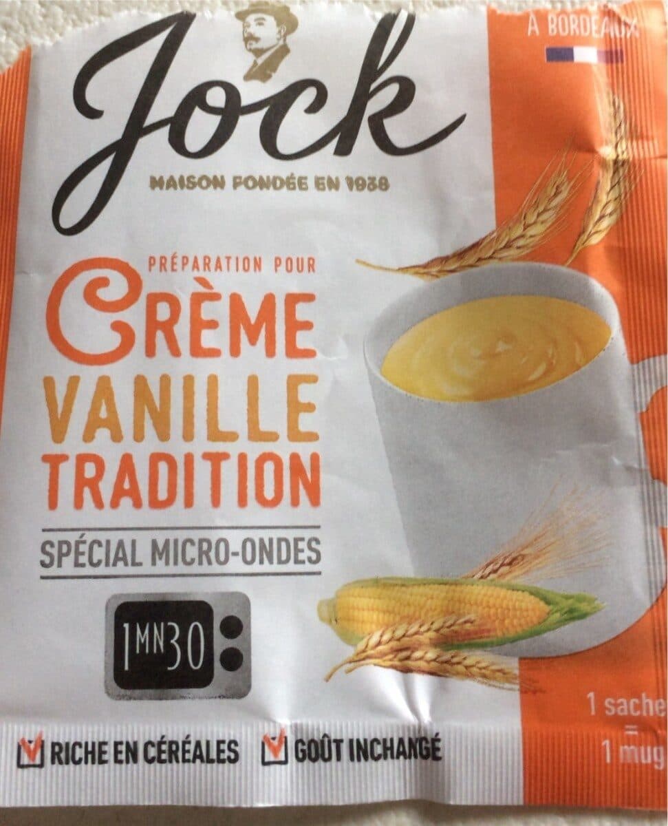 Jock Crème vanille tradition packshot