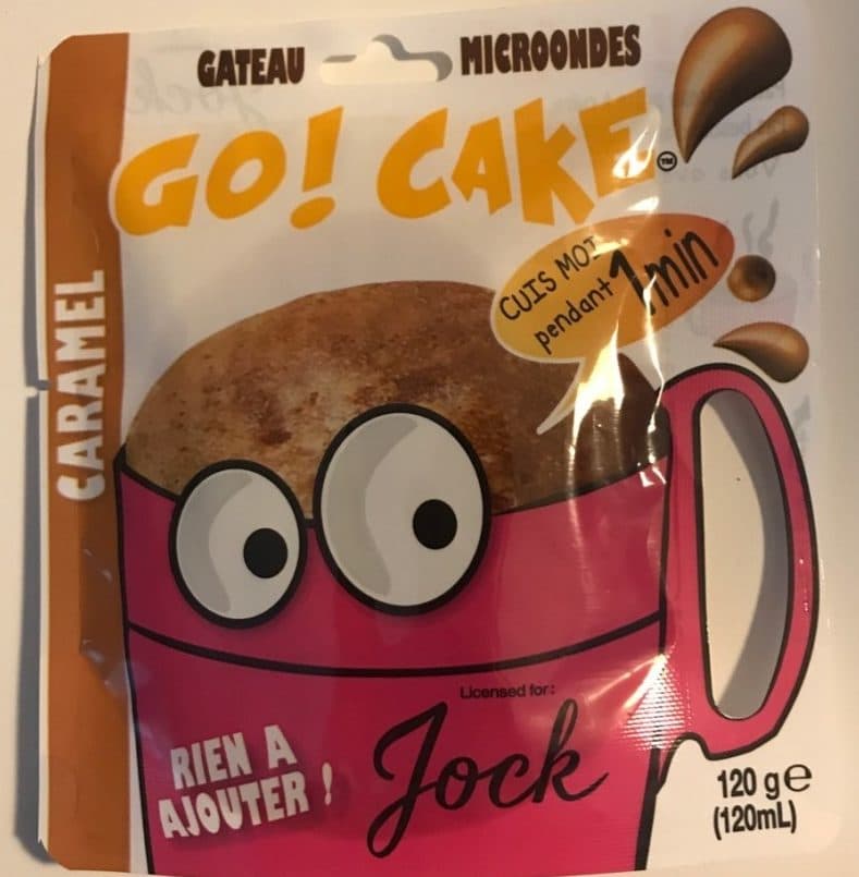 Jock Go ! Gake caramel packshot