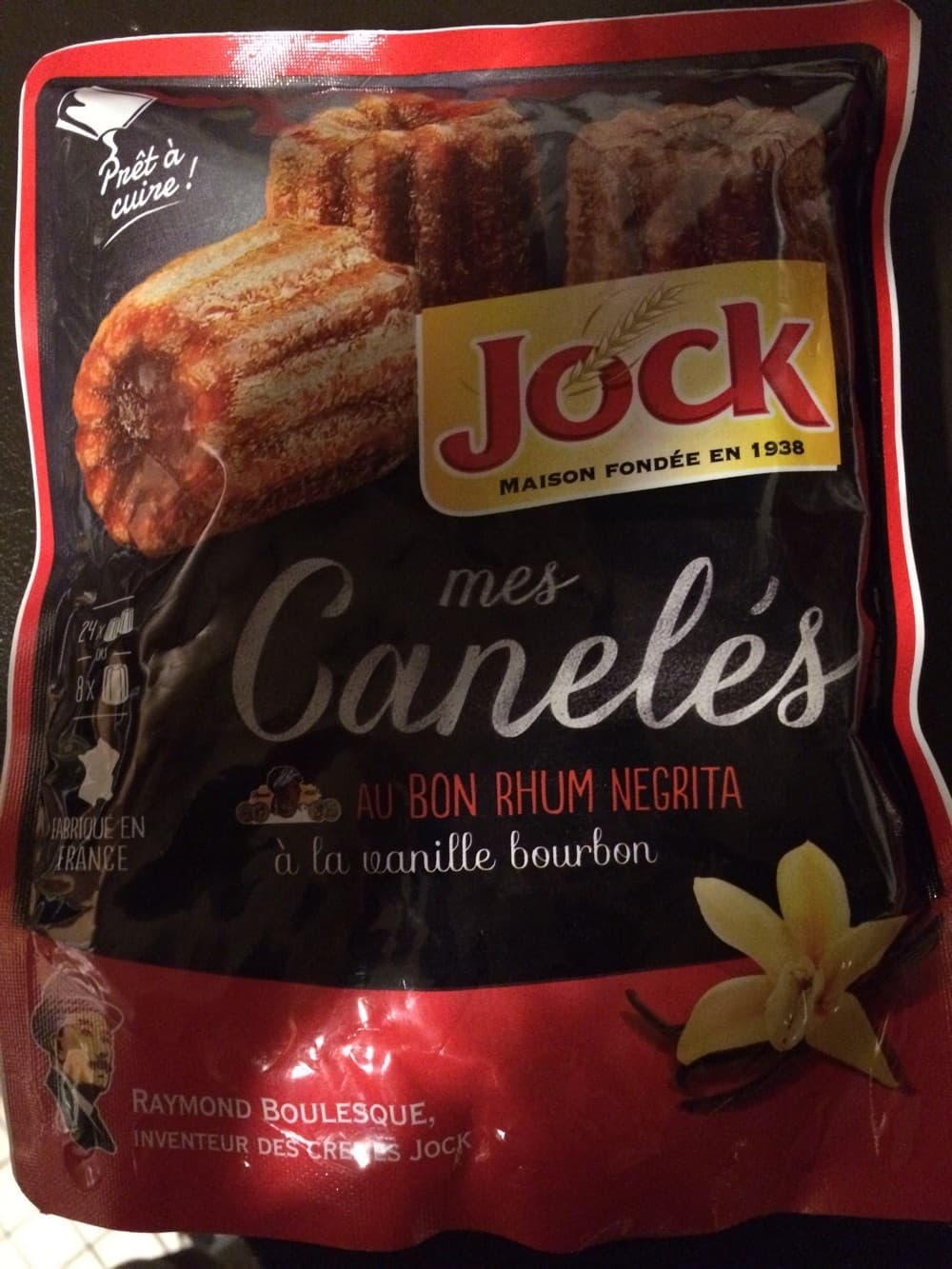 Jock Jock pâte à canelés doypack packshot