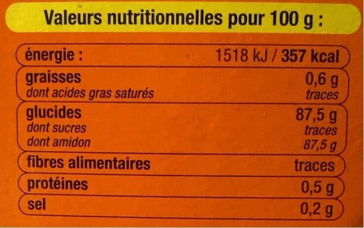 "Tradition Culinaire" Fleurs De Mais packshot