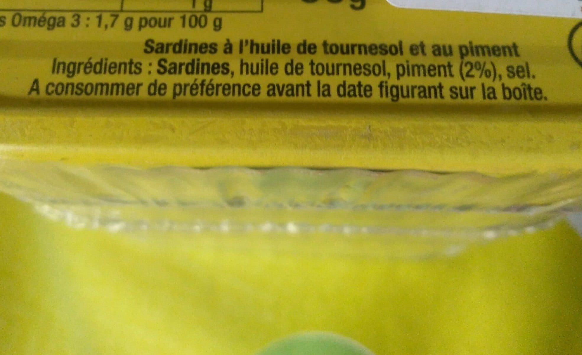 Open Food Facts Sardines packshot