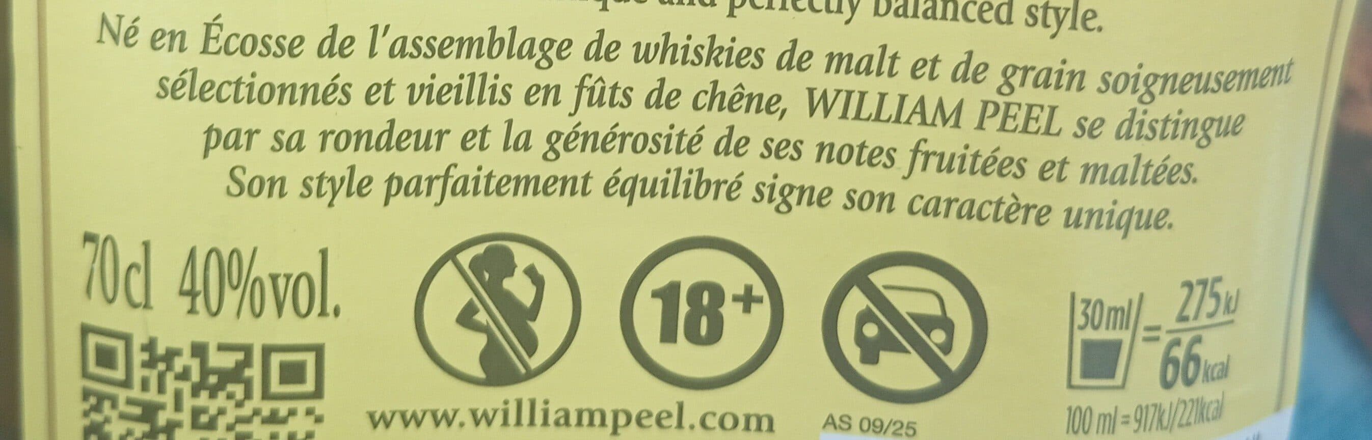 William Peel William Peel packshot
