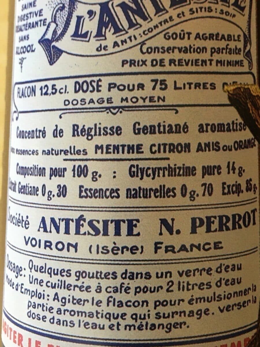 Antésite Antésite 100 ans packshot