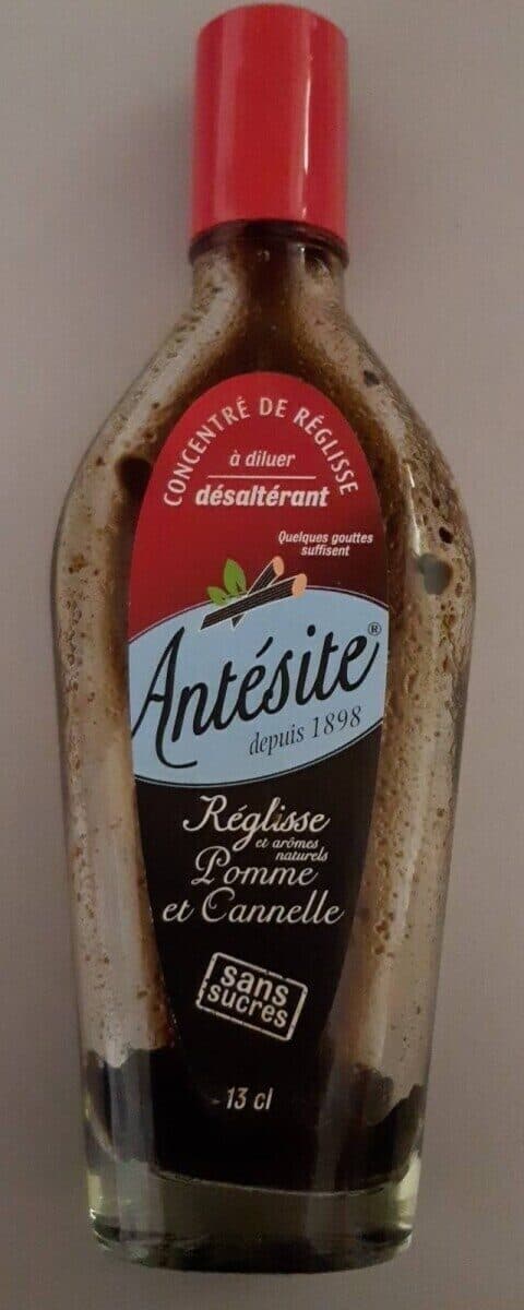 Antésite Concentré de Réglisse et arômes naturels Pomme Cannelle packshot