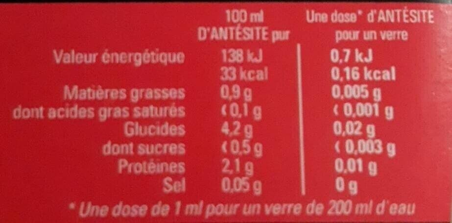 Antésite Concentré de Réglisse et arômes naturels Pomme Cannelle packshot